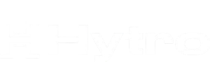 Hytro Logo In all white